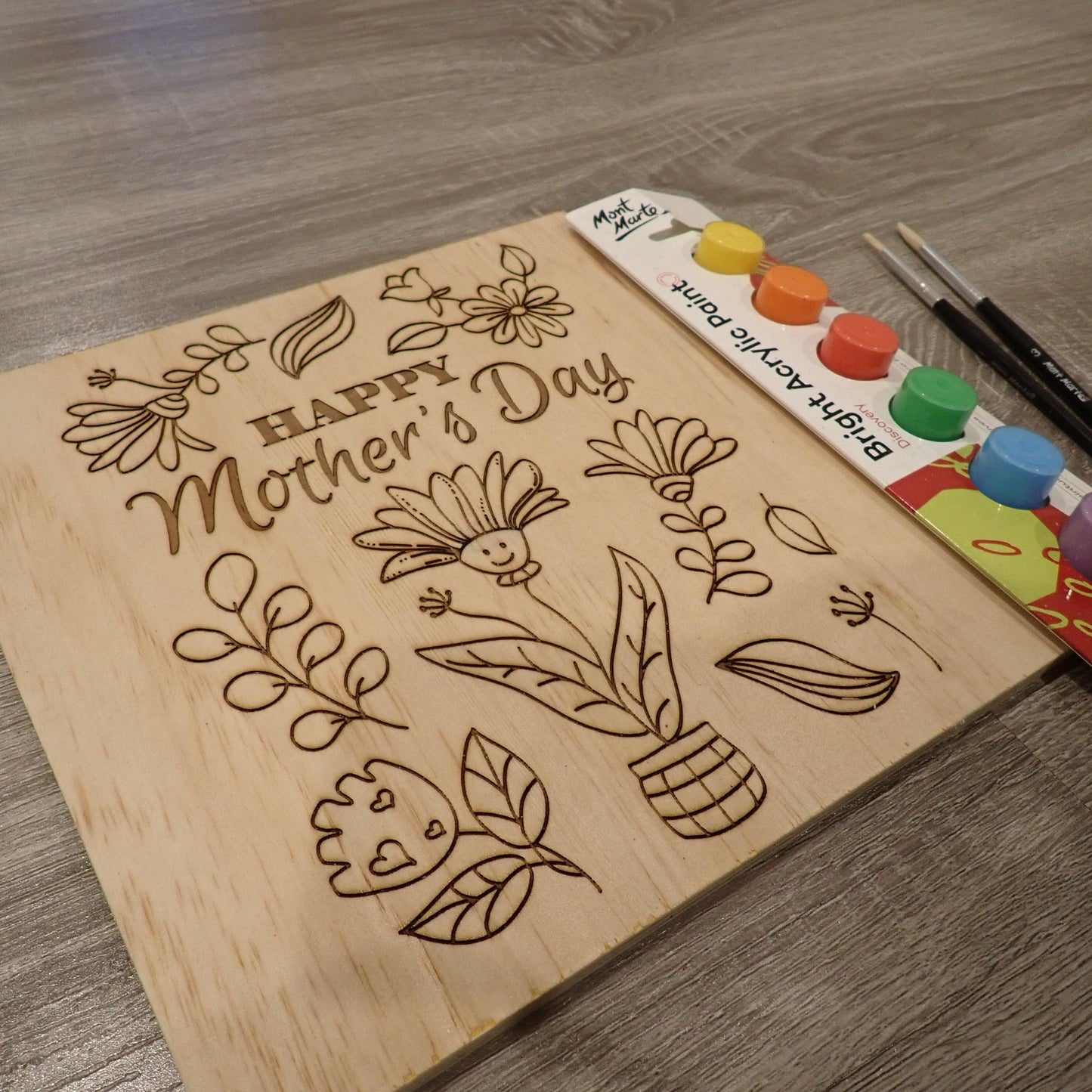 Paint your own - Mothers Day themed - Burning Man Designs